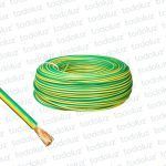 Cable Multifilar 2mm² Verde/Amarillo 750V Antillama (x.Rollo/100m) Inpaco