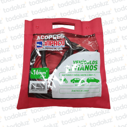 Acople para Bateria 16mm² (x.Par/3mts) Inpaco