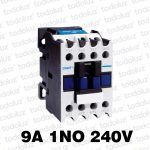 Contactor 9A/3P/4kW 1NO Bob.240Vac (C1.1) Chint