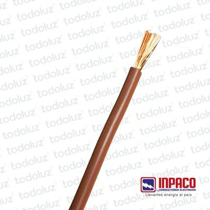 Cable Multifilar 4mm² Marron 750V Antillama (x.1Metro) Inpaco