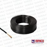 Cable Multifilar 1mm² Negro 750V Antillama (x.Rollo/100m) Inpaco