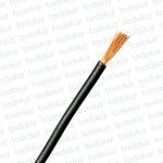 Cable Multifilar 6mm² Negro 750V Antillama (x.1Metro) Inpaco