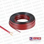 Cable Inpacord 2x0.5mm² Polarizado 300V Antillama (x.Rollo/100m) Inpaco