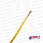 Cable Multifilar 1mm² Amarillo 750V Antillama (x.1Metro) Inpaco