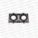 Union p/ Spot Embutir Modular Cuadrado c/ Recuadro Par20