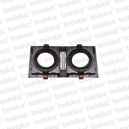 Union p/ Spot Embutir Modular Cuadrado c/ Recuadro Par20