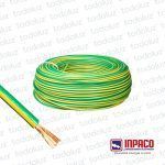 Cable Multifilar 4mm² Verde/Amarillo 750V Antillama (x.Rollo/100m) Inpaco