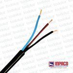 Cable Tipo Taller Inpaflex 3x6mm² 500V (x.1Metro) Inpaco