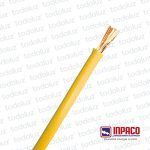 Cable Multifilar 4mm² Amarillo 750V Antillama (x.1Metro) Inpaco