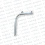 Brazo Curvo Metal 500x500mm (Lxh) p/ Alumbrado Publico (ø38mm-1.1/2´)