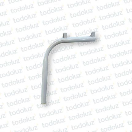 Brazo Curvo Metal 500x500mm (Lxh) p/ Alumbrado Publico (ø38mm-1.1/2´)