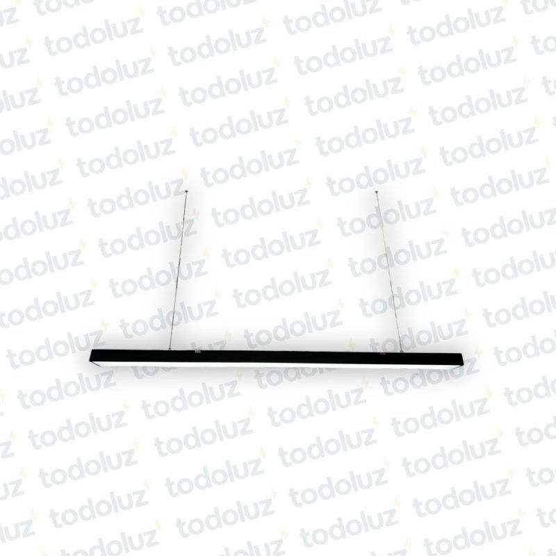 Colgante Barra Horizontal Negro 36w 4000°k 3150lm 1185M 100-240V (54.1063)