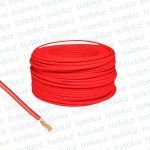 Cable Multifilar 6mm² Rojo 750V Antillama (x.Rollo/100m) Inpaco