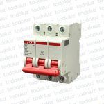 Interruptor Termomagnetico Sist. Din 3P 40A 6ka C Steck