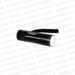 Linterna Led Aluminio Negro 85mm Taschibra