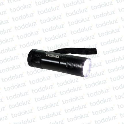Linterna Led Aluminio Negro 85mm Taschibra