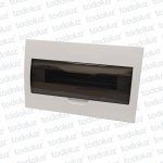 Tablero Embutir Plastico Din 18 Modulos c/ Tapa Fume