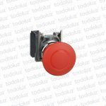 Pulsador de Emergencia 22mm c/ Traba 1/4 Vuelta 1NC IP66 Linea Premium Schneider