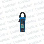 Pinza Amperometrica Digital (Corriente 600A ac)(Tension 1000Vdc/ac)(TRMS)(Cat.IV/600V) Minipa