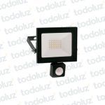 Proyector Multiled 50W Luz Fria 6500°k c/Sensor de Movimiento 220Vac Vivion