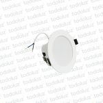 Spot Led Redondo p/ Embutir Smart 9W (ø120mm) Luz Regulable RGB/Fria/Calida 220Vac