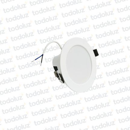 Spot Led Redondo p/ Embutir Smart 9W (ø120mm) Luz Regulable RGB/Fria/Calida 220Vac