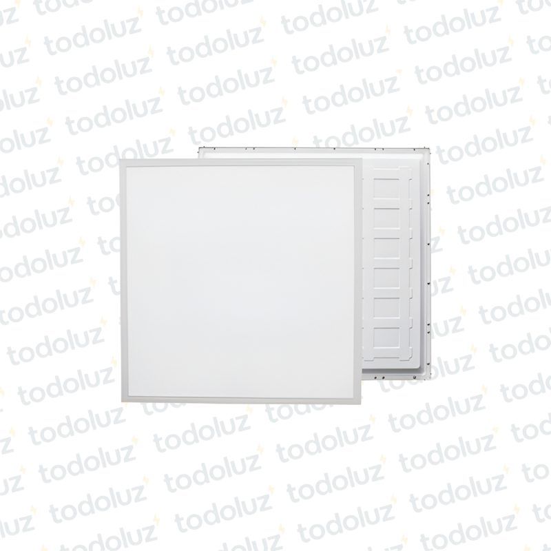 Panel Led Cuadrado p/ Embutir 40W Luz Neutra 4000°k 620x620mm (Ref.60x60)