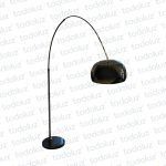 Luminaria de Piso Arco Extendible Peltre Base Marmol 1*E27 (56.129)
