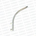 Brazo Curvo Galvanizado 500x700mm (Lxh) p/ Alumbrado (ø38mm-1.1/2´)