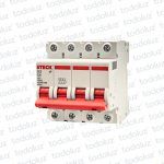 Interruptor Termomagnetico Sist. Din 4P 20A 6ka C Steck