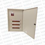 Tablero Embutir Metal Din 60 Modulos c/ Distribucion RST+N+T 250A Beige Cominsa
