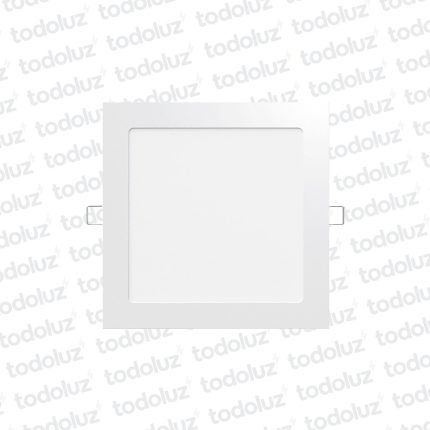 Panel Led Cuadrado p/ Embutir 18W Luz Fria 6500°k MG Lux
