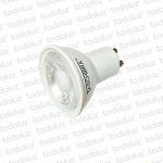 Lamp. Dicroica Led MR16 4.9W GU10 Luz Calida 3000°k 220Vac