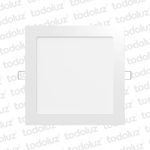 Panel Led Cuadrado p/ Embutir 18W Luz Calida 3000°k MG Lux