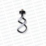 Lamp. Led Tipo Espiral 12W 720lm E27 Luz Calida Ambar 2500°k 220Vac Taschibra