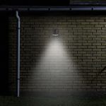 Aplique Exterior Negro Unidirecional 1*GU10 (57.463)