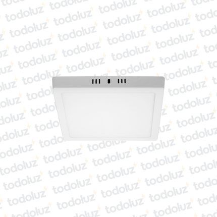 Panel Led Cuadrado p/ Adosar Smart 24W Luz Regulable Fria/Calida 220Vac Taschibra