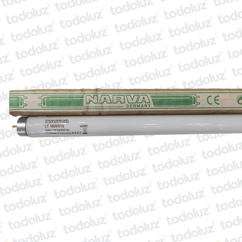 Tubo Fluorescente 600mm 18W T8 G13 Luz Violeta (LIQUIDACION)