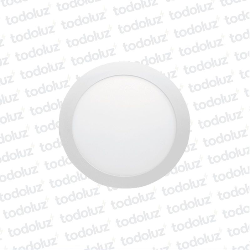 Panel Led Redondo p/ Embutir 24W Luz Fria 6500°k Taschibra