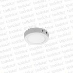 Panel Led Redondo p/ Adosar 6W Luz Fria 6500°k Taschibra