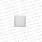 Panel Led Cuadrado p/ Adosar 6W Luz Fria 6500°k Taschibra
