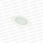 Panel Led Redondo p/ Embutir 12W Luz Calida 3000°k Taschibra