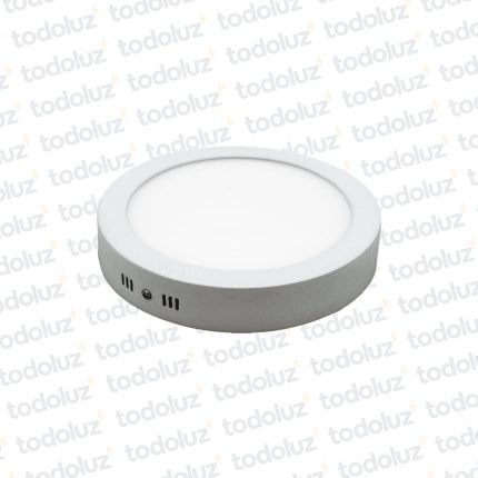 Panel Led Redondo p/ Adosar 24W Luz Calida 3000°k Taschibra