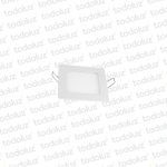 Panel Led Cuadrado p/ Embutir 6W Luz Calida 3000°k Taschibra