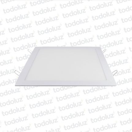 Panel Led Cuadrado p/ Embutir 24W Luz Calida 3000°k Taschibra