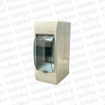 Tablero Exterior Plastico Din 2 Modulos c/ Tapa Fume Kalop