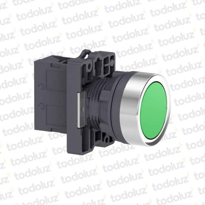 Pulsador Marcha Verde 22mm 1NO IP66 Linea Premium Schneider
