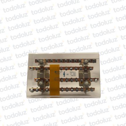 Bloque de Distribucion 4P 200A c/ Acrilico Adosar/Sist. Din