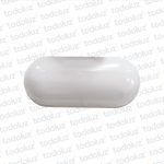 Tortuga Led Oval Blanco 12W 3000°k 165x75mm (57.071) (Liquidacion)
