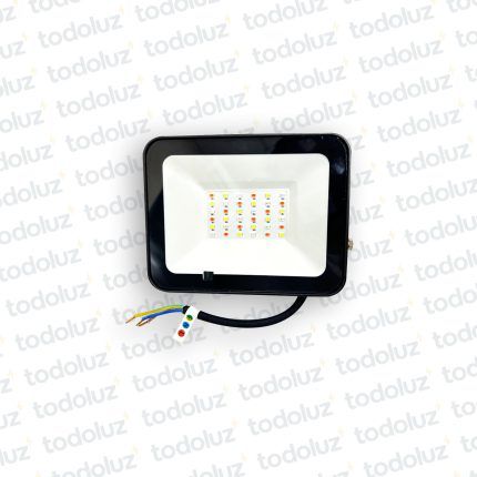 Proyector Led 30W RGB c/ Control 220Vac